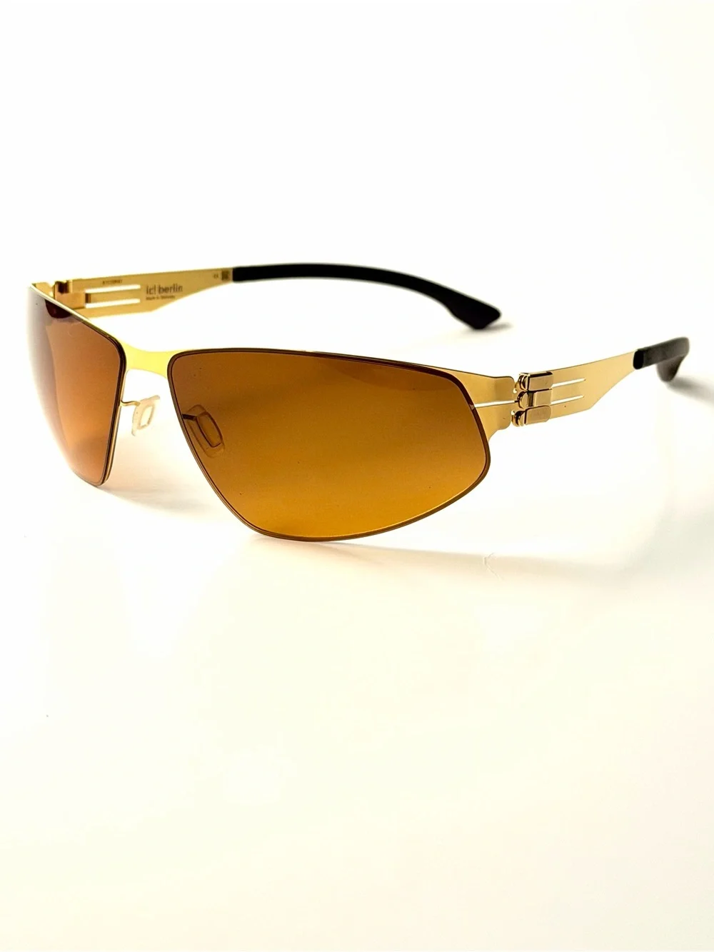 IC Berlin Reese M1521003003t06134do Sunglasses 66mm 100% Authentic Gold New